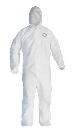 KLEENGUARD A30 SMS HOODED COVERALL - Tagged Gloves